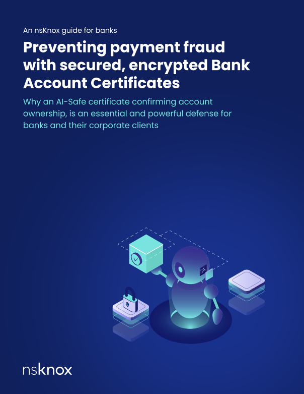 Is your bank letter AI-safe? Secure the chain of trust for your corporate client